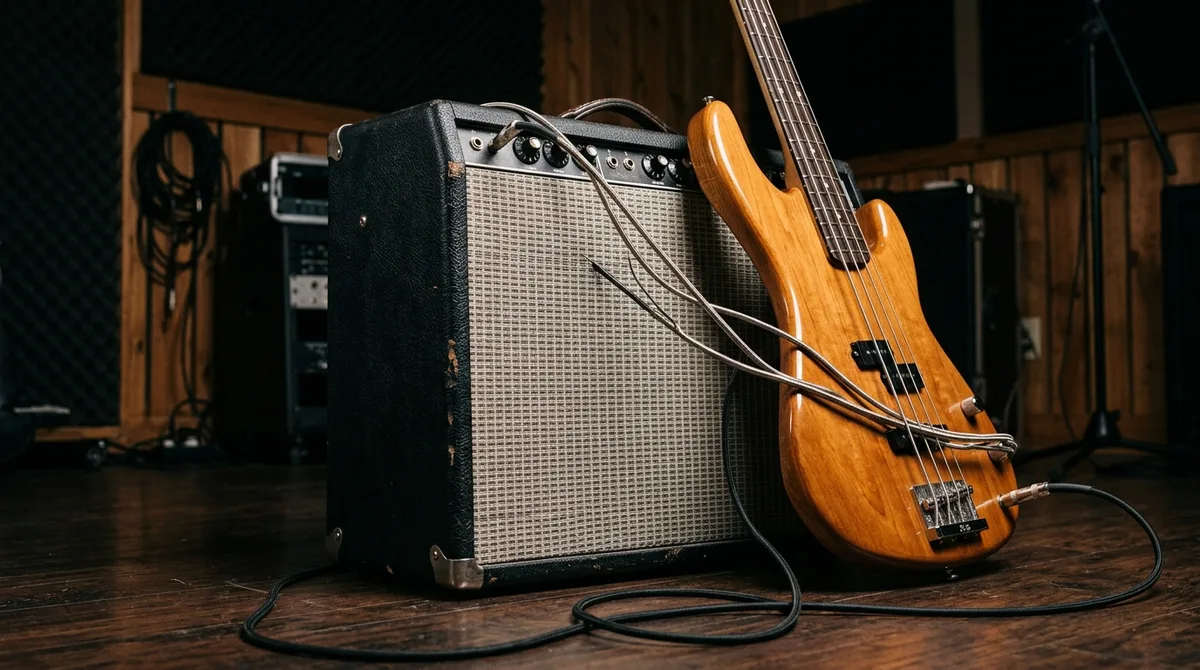 Ampli guitare pour basse : risques, alternatives et solutions